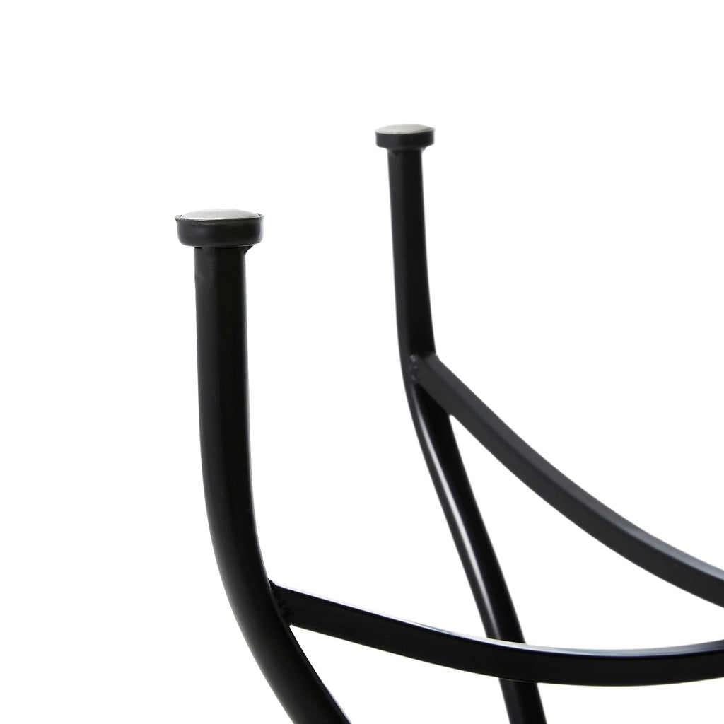 Ensemble bistrot pliant en métal Glitzhome pour extérieur, 3 pièces, table et chaises de patio
