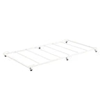 Cadre de lit gigogne plateforme en métal multicolore, lit simple, pour 1