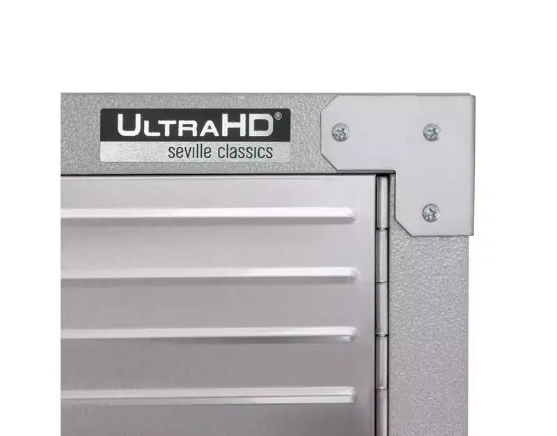 Armoire de rangement en acier à 2 portes, 48"L x 24"P x 72"H – Granit / Graphite / Rouge / Blanc