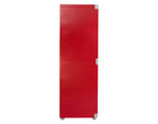 Armoire de rangement en acier à 2 portes, 48"L x 24"P x 72"H – Granit / Graphite / Rouge / Blanc