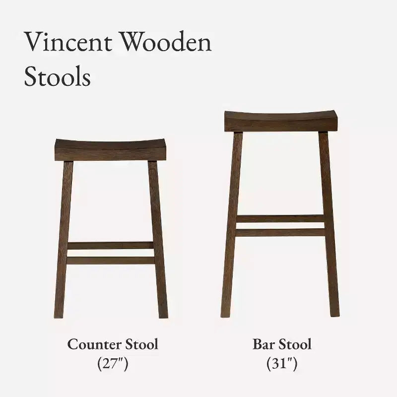 Tabouret de comptoir marron/naturel en similicuir sans dossier, 1 place