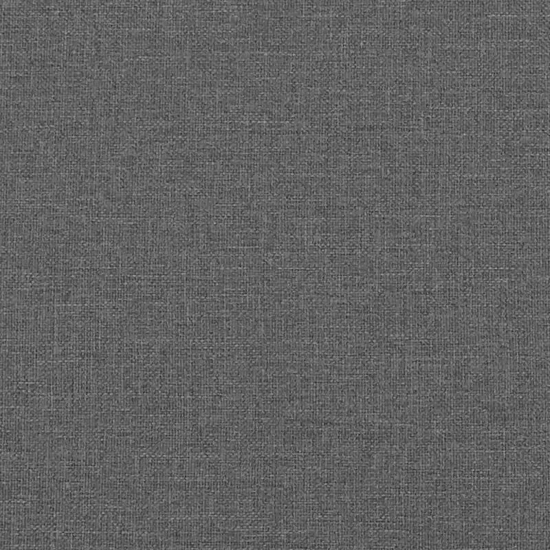Canapé modulable en tissu gris foncé, 3 places