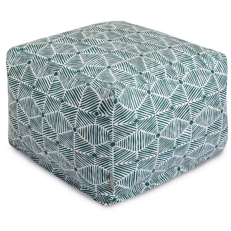 Pouf ottoman carré, une place