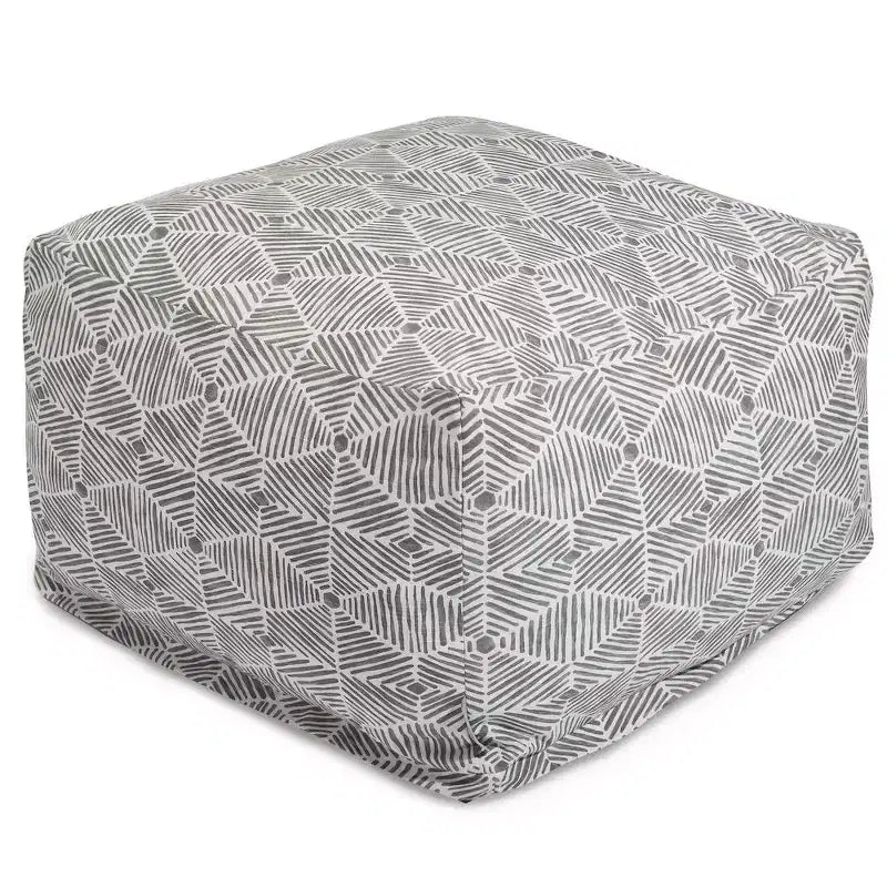 Pouf ottoman carré, une place