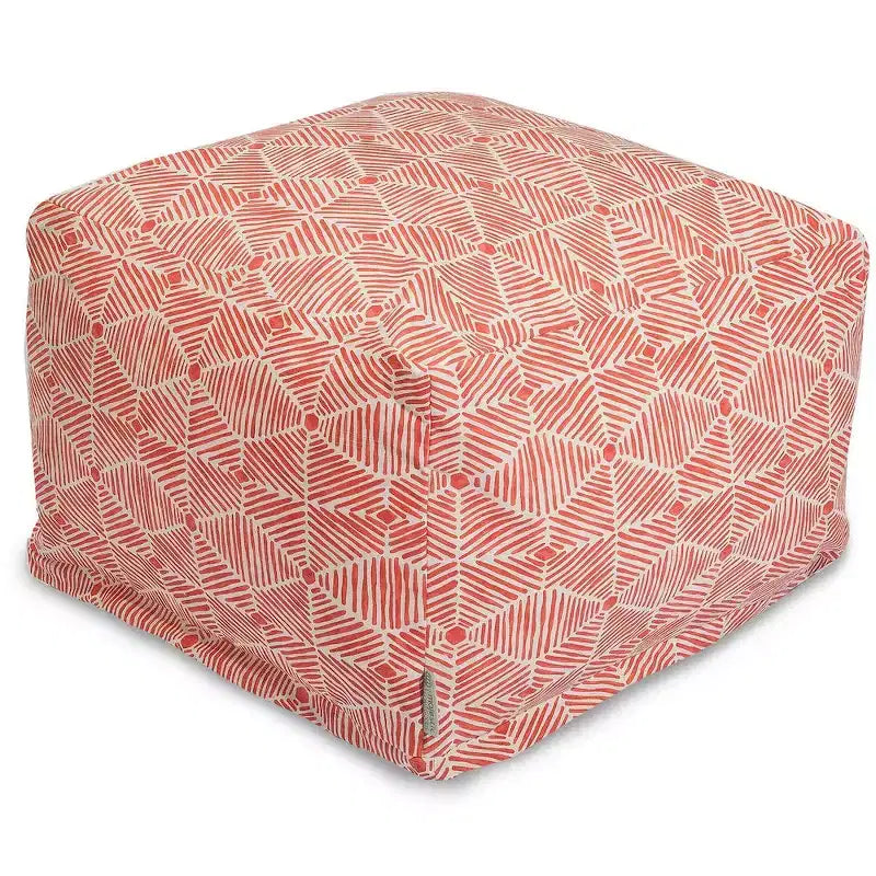 Pouf ottoman carré, une place