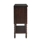 Commode d'appoint 2 tiroirs, brun Maroc, utilisateur unique