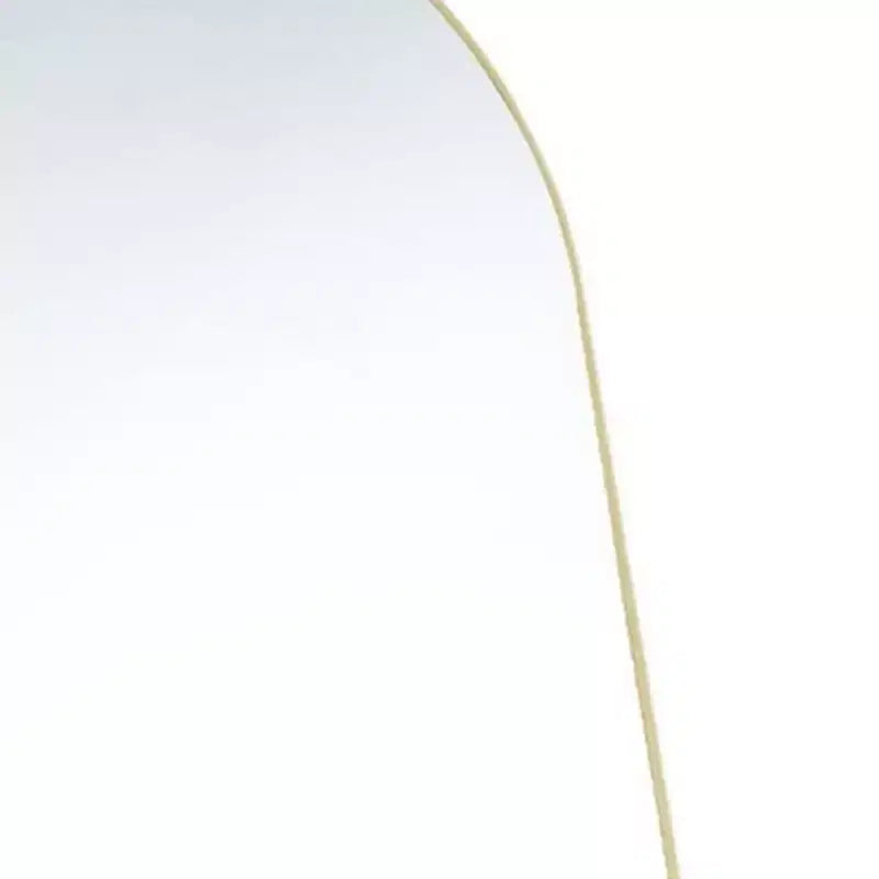 Miroir plein pied arche en métal doré – Autonome et mural