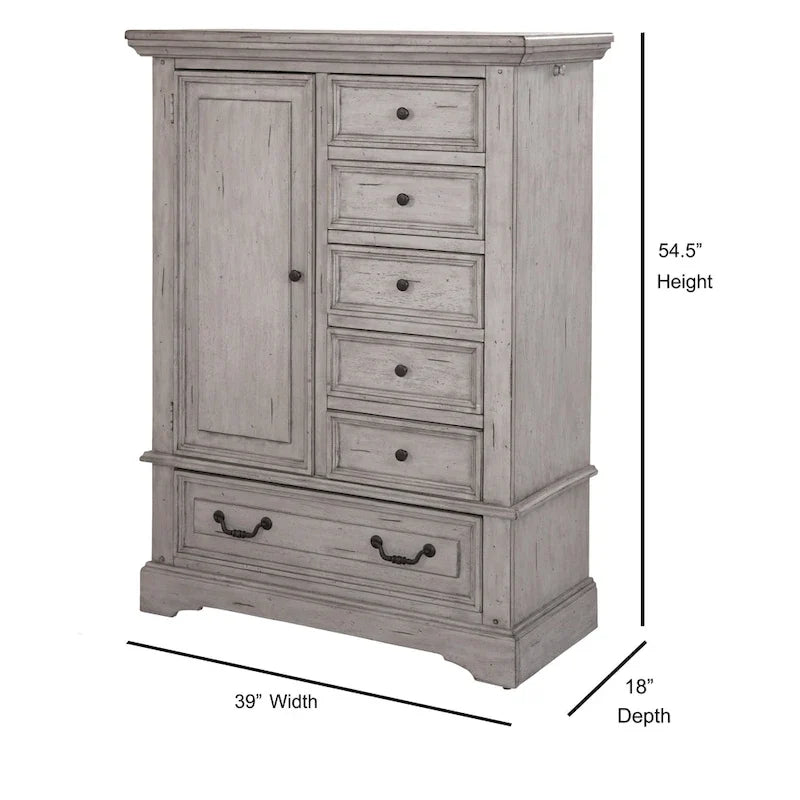 Commode Lakewood finition antique pour homme