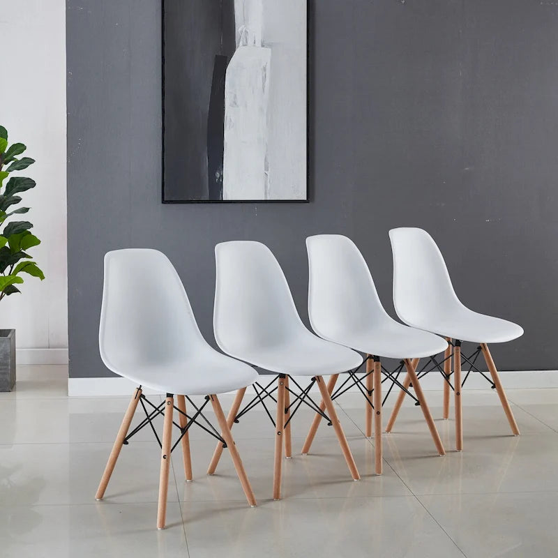 Ensemble table de salle à manger et 4-6 chaises moderne 5 pièces