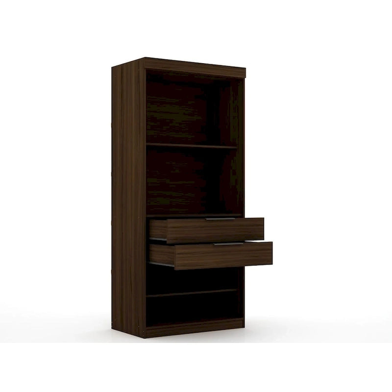 Mulberry 2.0 Semi-ouvert 3 sections Moderne 4 tiroirs Armoire d'angle Ensemble de 3