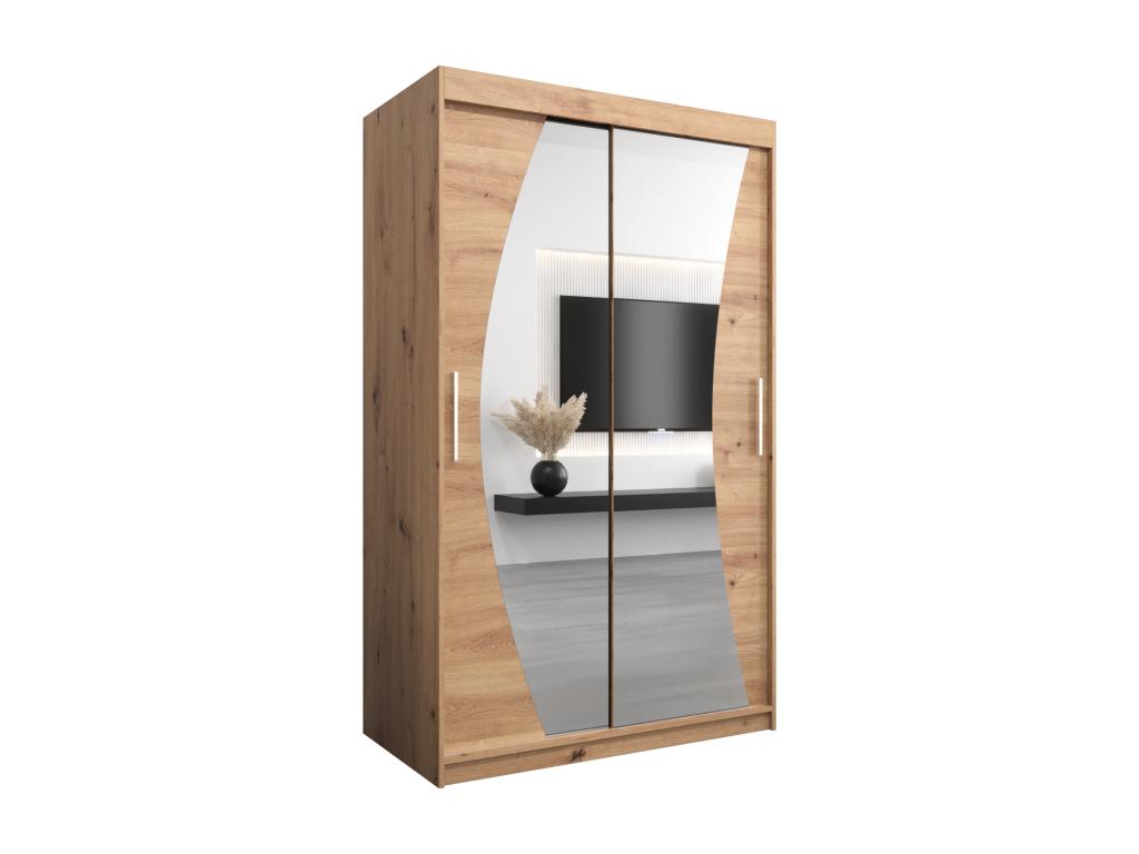 Armoire à portes coulissantes Vertchez 200/120/62 2 portes Vertchez