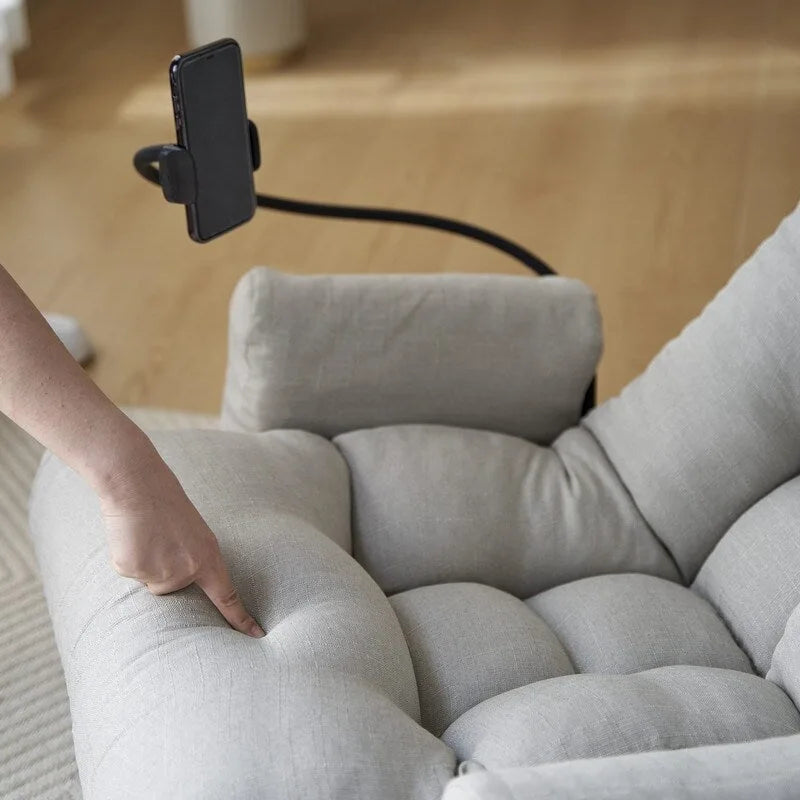Fauteuil de jeu de sol ergonomique, pivotant et inclinable