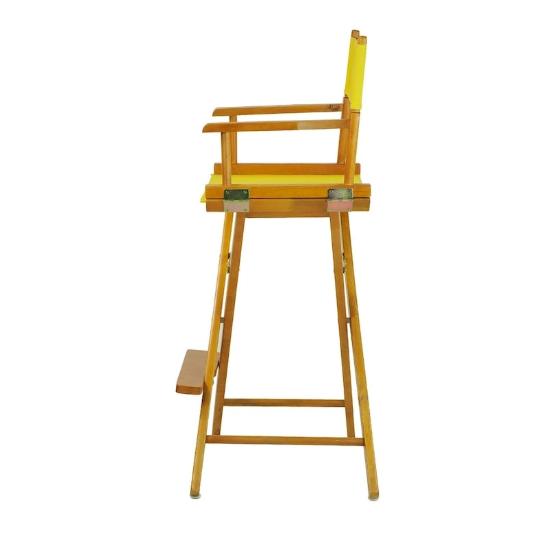 Chaise de réalisateur en chêne miel 30 pouces