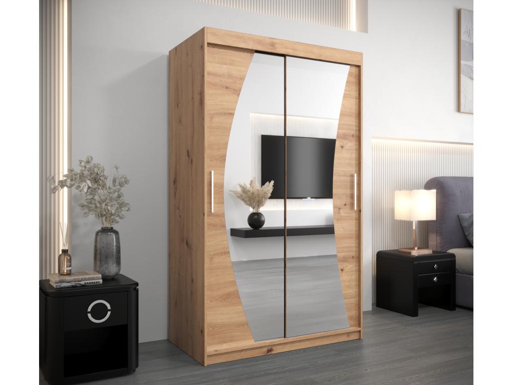 Armoire à portes coulissantes Vertchez 200/120/62 2 portes Vertchez