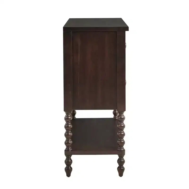 Console 2 tiroirs style ferme