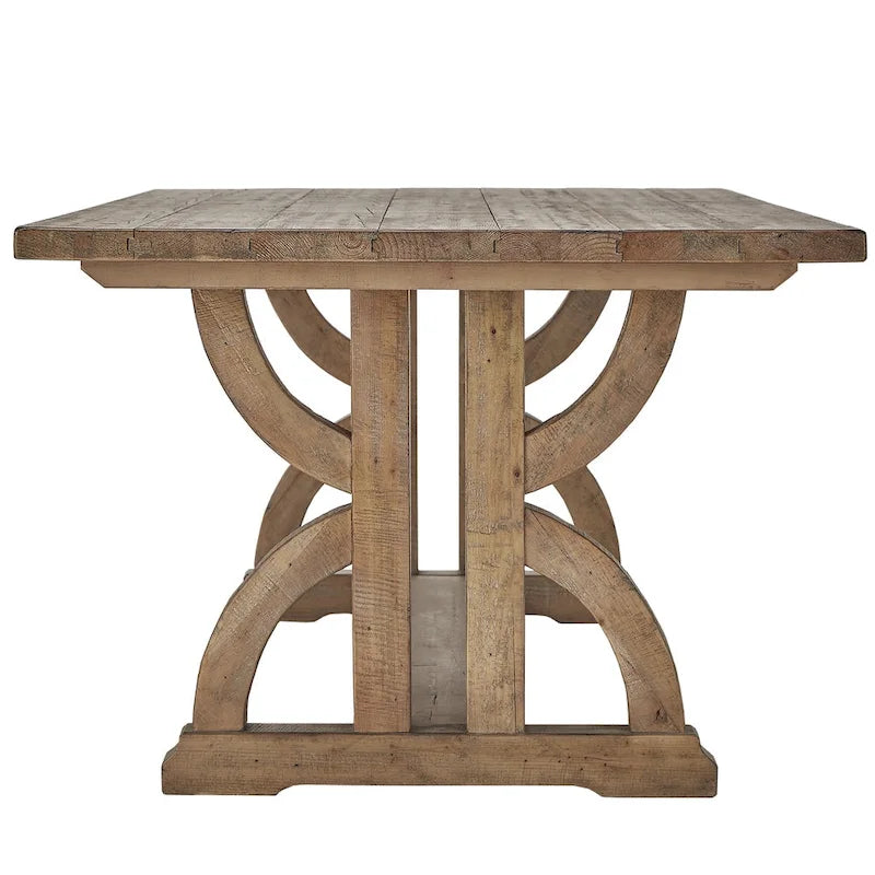 Ensemble de salle à manger 7 pièces en bois recyclé Paloma Farmhouse par iNSPIRE Q Artisan