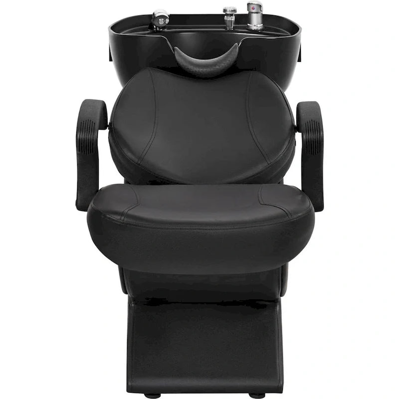 Fauteuil de coiffeur en plastique ABS pour shampoing, spa et lavage à la tête (lot de 1 ou 2