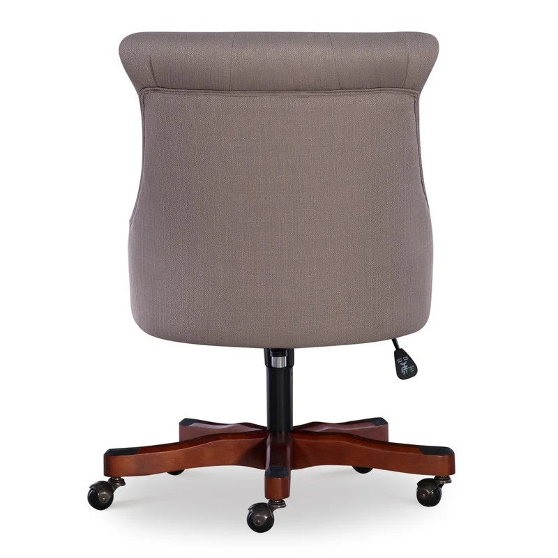 Chaise de bureau pivotante réglable à dossier haut Pamela