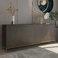 Meuble d'appoint Clihome Furniture en bois à 4 portes