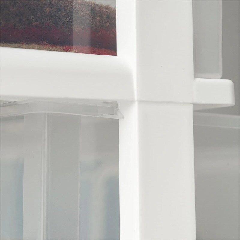 Large tiroir de rangement à 4 tiroirs