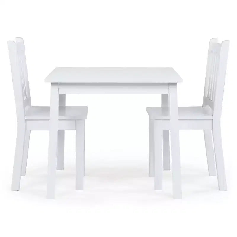 Ensemble table et 2 chaises en bois pour enfants (3 pièces) - Humble Crew