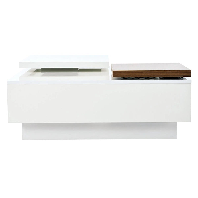 Table basse carrée moderne en bois
