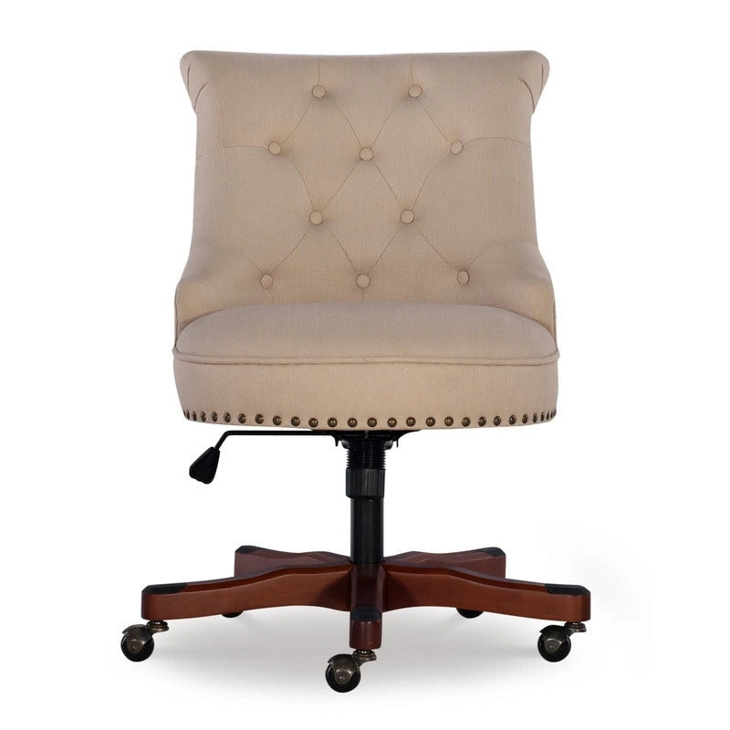 Chaise de bureau pivotante réglable à dossier haut Pamela