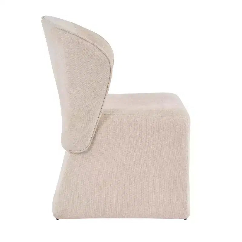 Ensemble de salle à manger Yutthana Modern 7 pièces en bois et métal avec chaises rembourrées