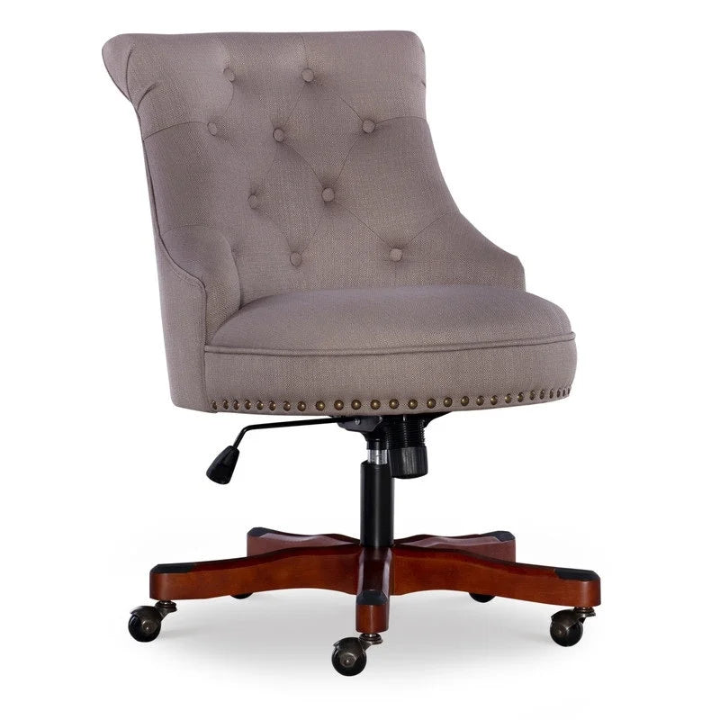 Chaise de bureau pivotante réglable à dossier haut Pamela