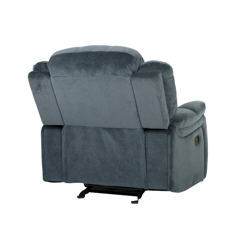 Fauteuil inclinable et relax glissant en acier Hawthorne par Christopher Knight Home
