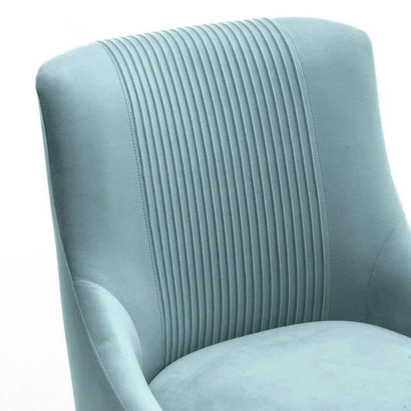 SEYNAR Lot de 8 chaises de salle à manger modernes en velours glamour, chaise de coiffeuse capitonnée pour salon (sans table)