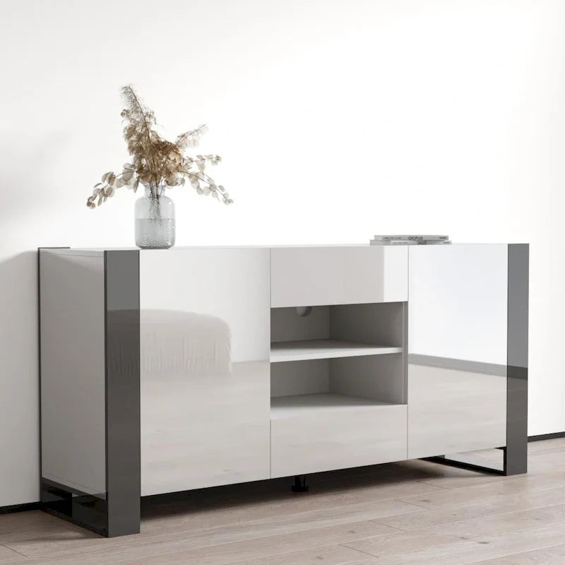 Buffet bahut moderne de 164 cm