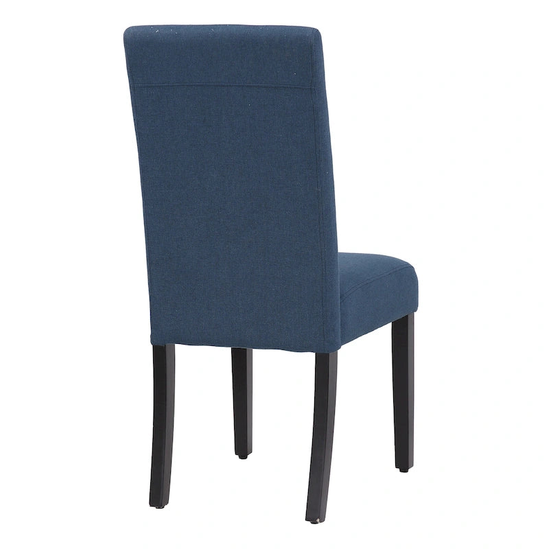 Chaise de salle à manger Grandview en tissu de lin capitonné - 38,6