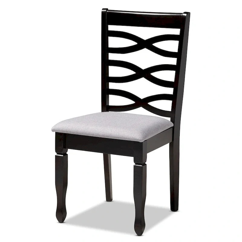 Ensemble de 4 chaises de salle à manger modernes et contemporaines