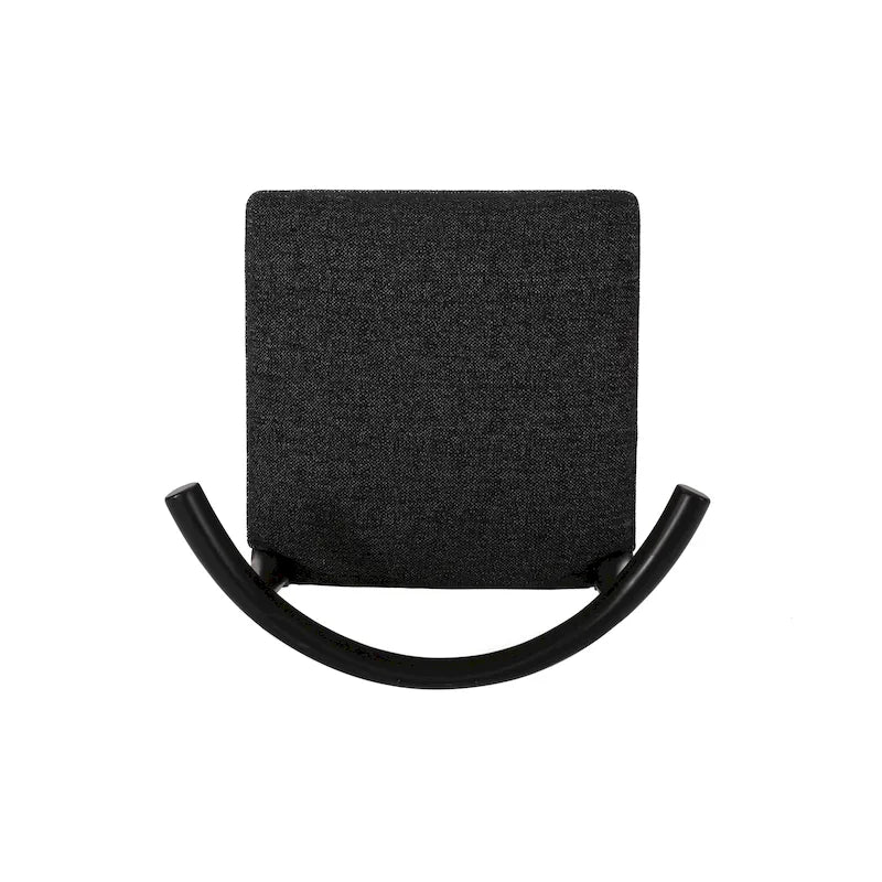 Chaises de salle à manger Cortina en tissu et en hévéa (lot de 2) de Christopher Knight Home
